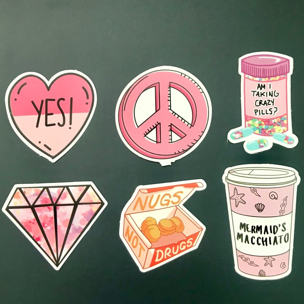 VSCO STICKERS HYDRO FLASK (FOOD OBSESSED PACK)